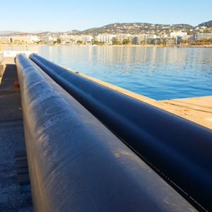 Photo de Tubes PE pour émissaire eaux pluies 3 - Chantier Interplast